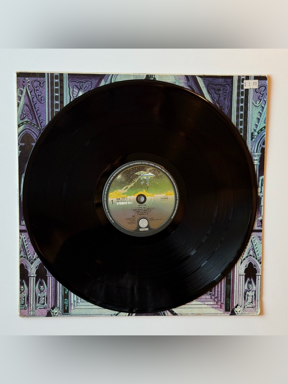 TNT Intuition LP Vinyl Record 1989 PolyGram 836 777-1 Europe Pressing EX/EX - Picture 5 of 15